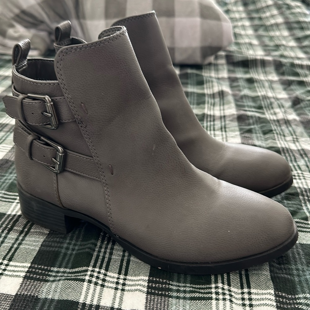 Gray Boots